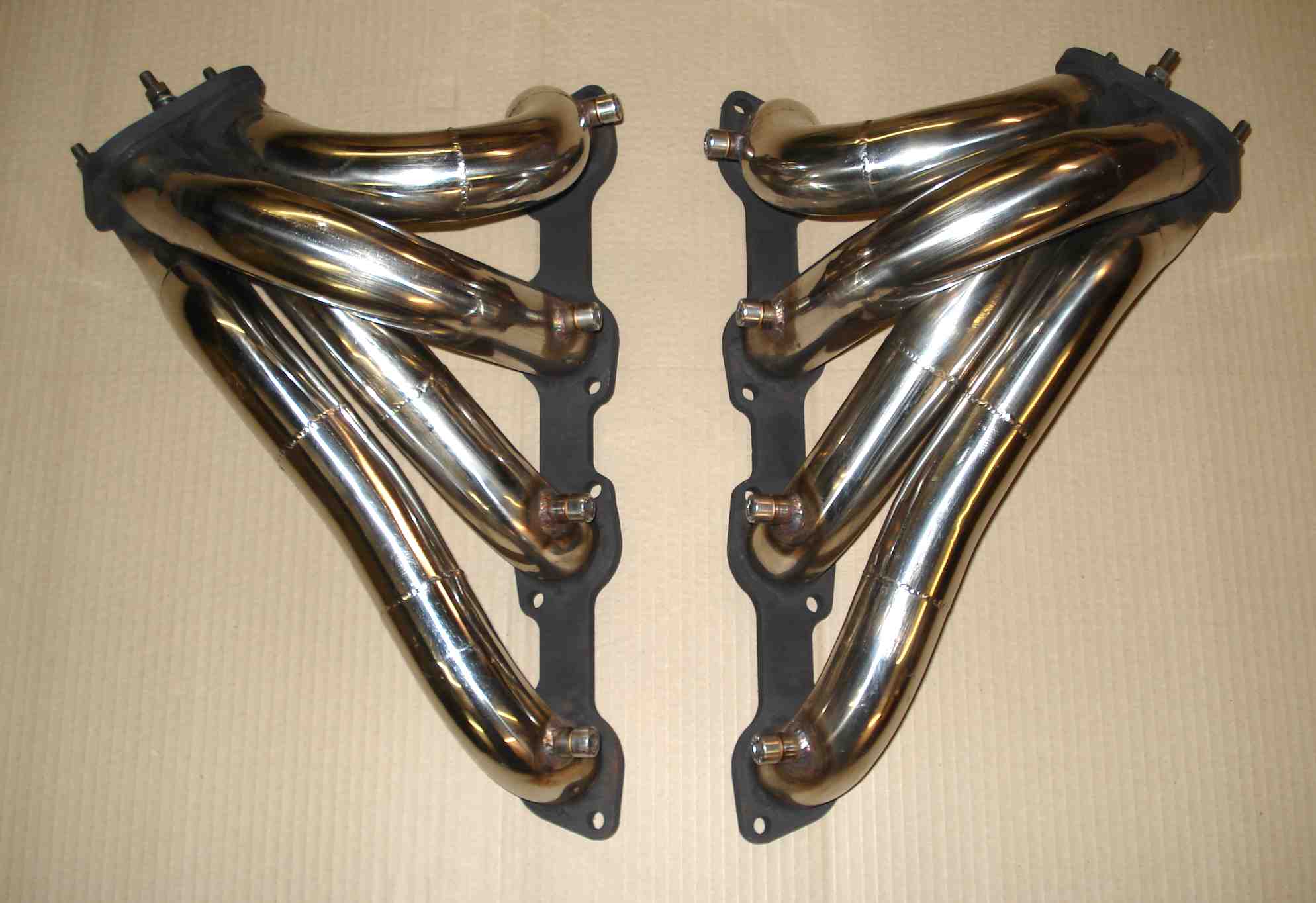 Fig. 16. Some More Interesting Pipework from J.P Exhausts. Ultima V8 & Aston Martin V8.