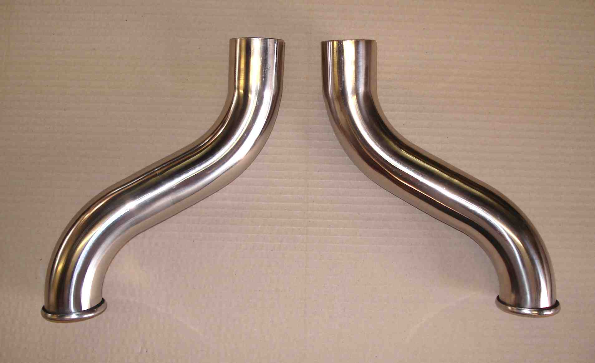 Large bore XJ6/12 tail pipes